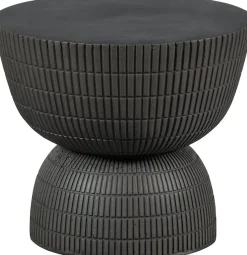 WOOOD Couchtisch »Samson« runde Form, aus Fibreclay, Höhe 44 cm