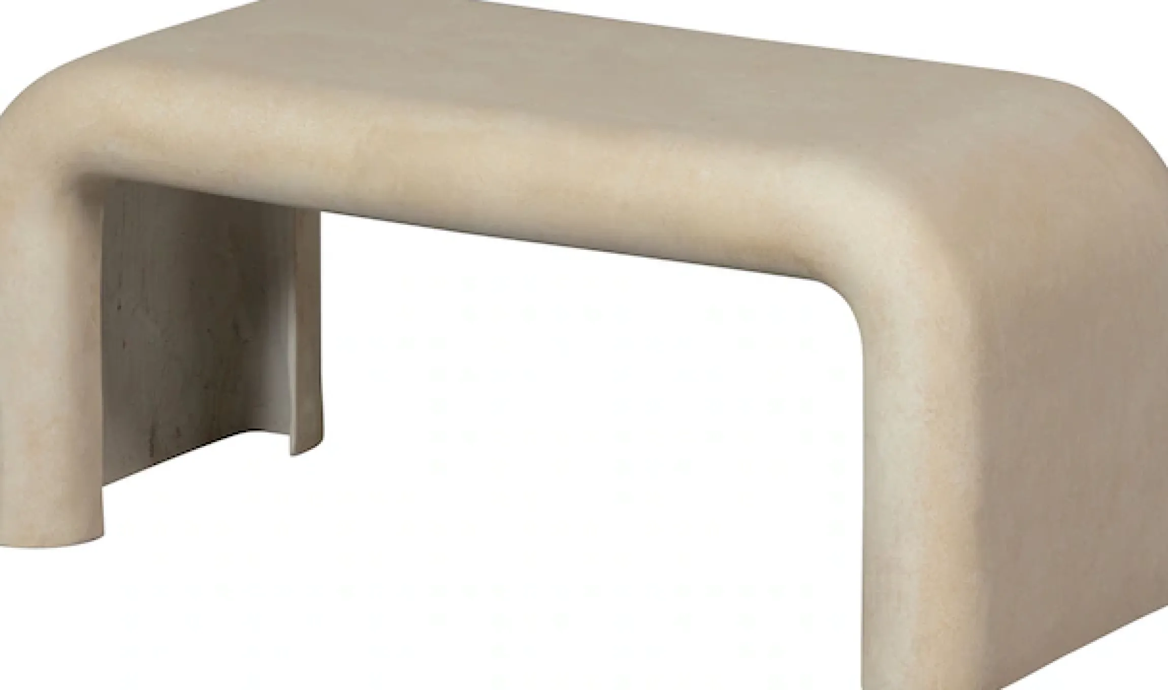 WOOOD Couchtisch »Stani 2-tlg. aus Fiberclay in Betonoptik 92x42x40 / 67x24x30 cm« Set, 2 Stk. tlg. Tragkraft 15 kg pro Einheit, nur für den Innenbereich geeignet