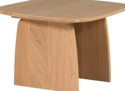 WOOOD Couchtisch »Tablo mit FSC®-Mix Eichenholz und organischer Form B60 x T60 x H40 cm« Transparente Schutzlackierung, Tragkraft 50 kg, kompakte Ausführung