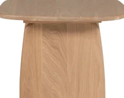 WOOOD Couchtisch »Tablo mit FSC®-Mix Eichenholz und organischer Form B60 x T60 x H40 cm« Transparente Schutzlackierung, Tragkraft 50 kg, kompakte Ausführung