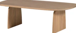 WOOOD Couchtisch »Tablo mit FSC®-Mix Eichenholz lackiert B 110 x T 60 x H 35 cm« Transparente Schutzlackierung, Tragkraft 50 kg, einfach zu montieren