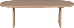 WOOOD Couchtisch »Tablo mit FSC®-Mix Eichenholz lackiert B 110 x T 60 x H 35 cm« Transparente Schutzlackierung, Tragkraft 50 kg, einfach zu montieren