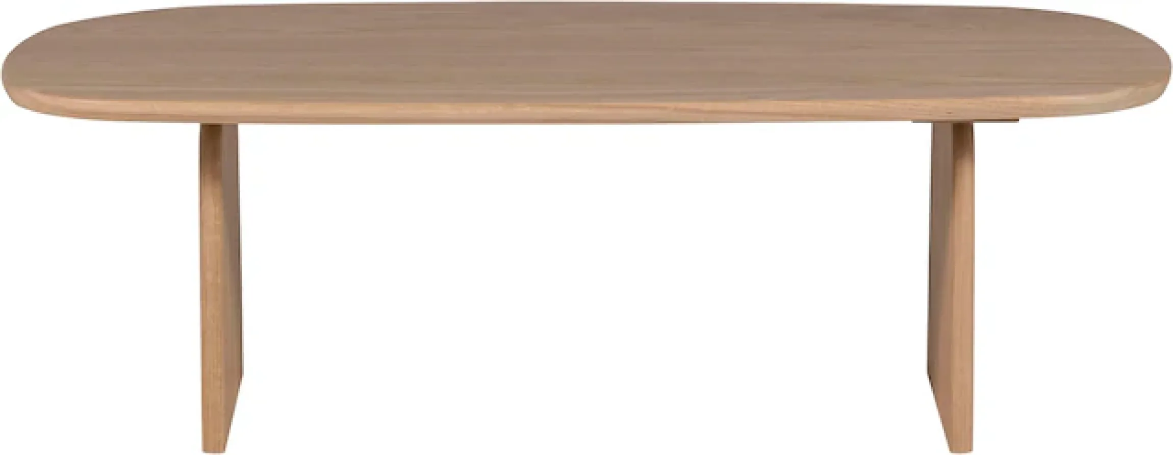 WOOOD Couchtisch »Tablo mit FSC®-Mix Eichenholz lackiert B 110 x T 60 x H 35 cm« Transparente Schutzlackierung, Tragkraft 50 kg, einfach zu montieren
