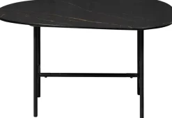 WOOOD Couchtisch »Vajen Porzellan-Marmorlook mit Metallgestell« H 38 x B 70 x T 70 cm, Tragkraft 15 kg, pfleigleicht