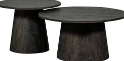 WOOOD Couchtisch »Venlo« runde Form, belastbar bis 25 kg, H 40 cm x Ø 80 cm
