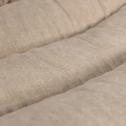 WOOOD Drehsessel »Kube mit Drehmechanismus inkl. Hocker B 74 x T 89 x H 100 cm« Newt-Chenillebezug, Hohe Verschleißfestigkeit, Tragkraft 120 kg