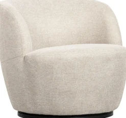 WOOOD Drehsessel »Serra Mischgewebe Bezug mit Drehmechanismus H 68 x B 70 x T 77 cm« Geringe Verschleißfestigkeit, Tragkraft 120 kg, vollständig montiert