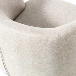 WOOOD Drehsessel »Serra Mischgewebe Bezug mit Drehmechanismus H 68 x B 70 x T 77 cm« Geringe Verschleißfestigkeit, Tragkraft 120 kg, vollständig montiert