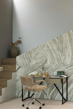 WOOOD Drehstuhl »Kova mit Rippenstoff-Bezug höhenverstellbar, B 54 x T 60 x H 87 cm« () Drehbar, Hohe Verschleißfestigkeit, Tragkraft 125 kg