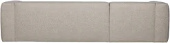WOOOD Ecksofa »Bean Mischgewebe wasserabweisend mit Kissen H 73 x B 305 x T 175/96 cm« Links, Tragkraft 100 kg pro Sitzplatz, Gute Verschleißfestigkeit