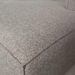 WOOOD Ecksofa »Bean Mischgewebe wasserabweisend mit Kissen H 73 x B 305 x T 175/96 cm« Links, Tragkraft 100 kg pro Sitzplatz, Gute Verschleißfestigkeit