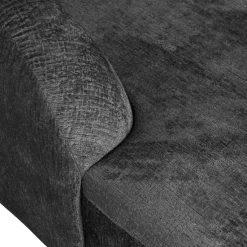 WOOOD Ecksofa »Sloping Bezug mit Zickzack-Federung, H 77 x B 274 x T 225/87 cm« Jacquard-Velvet, Tragkraft 250 kg, Ausgezeichnete Verschleißfestigkeit