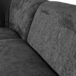 WOOOD Ecksofa »Sloping Bezug mit Zickzack-Federung, H 77 x B 274 x T 225/87 cm« Jacquard-Velvet, Tragkraft 250 kg, Ausgezeichnete Verschleißfestigkeit