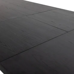 WOOOD Esstisch »Arros MDF Lackiert Ausziehbar, B 220 x T 90 x H 75 cm« Ovale Form, Tragkraft Mittelteil 100 kg, sichtbare Maserung