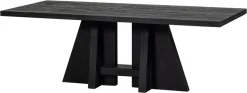 WOOOD Esstisch »Kean Mangoholz mit markanten Standbeinen, H 75 x B 220 x T 100 cm« Tragkraft 150 kg, ingeniöse Verbindungstechnik, pfleigleicht