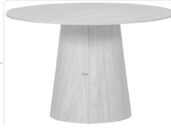 WOOOD Esstisch »Maan« runde Form, sichtbarer Holzmaserung, H 75 cm x Ø 120 cm