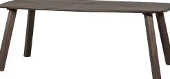 WOOOD Esstisch »Tablo FSC® Mix Eichenholz Dänisch-oval, H 74 x B 180 x T 100 cm« Haarlem-Fuß in 4 Stellungen montierbar, Fingerzinkenverbindung