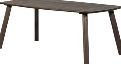 WOOOD Esstisch »Tablo FSC® Mix Eichenholz Dänisch-oval, H 74 x B 180 x T 100 cm« Haarlem-Fuß in 4 Stellungen montierbar, Fingerzinkenverbindung