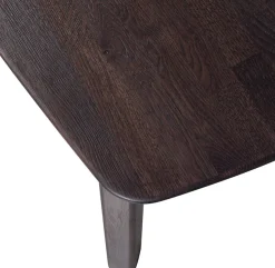 WOOOD Esstisch »Tablo FSC® Mix Eichenholz Dänisch-oval, H 74 x B 180 x T 100 cm« Haarlem-Fuß in 4 Stellungen montierbar, Fingerzinkenverbindung