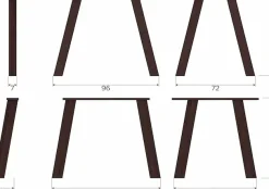 WOOOD Esstisch »Tablo FSC® Mix Eichenholz Dänisch-oval, H 74 x B 180 x T 100 cm« Haarlem-Fuß in 4 Stellungen montierbar, Fingerzinkenverbindung