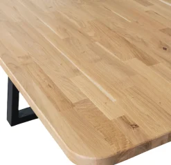 WOOOD Esstisch »Tablo« Holz teilmassiv, rechteckige Form, H 77 cm x B 240 x T 100 cm