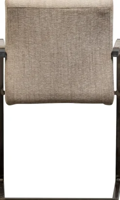 WOOOD Esszimmerstuhl »Bas« (Set) 2 Stk.Freischwinger, gepolstert,Breite 54 cm, Metallgestell