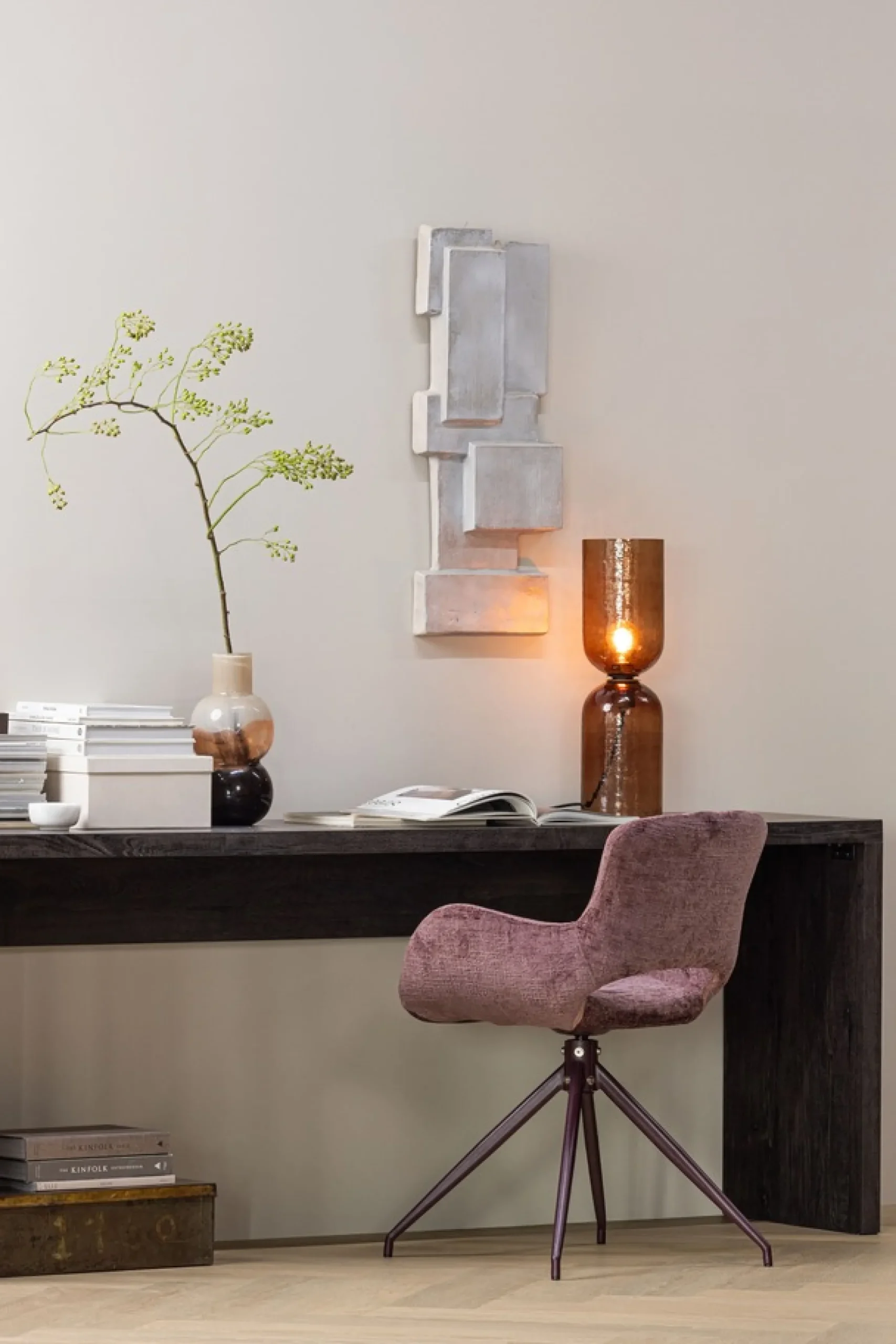 WOOOD Esszimmerstuhl »Eliva mit Grobstruktur-Velvetbezug und Metallgestell 58 x 82 x 58 cm« () Sehr hohe Verschleißfestigkeit, Drehmechanismus, Pfleiglicht