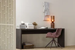 WOOOD Esszimmerstuhl »Eliva mit Grobstruktur-Velvetbezug und Metallgestell 58 x 82 x 58 cm« () Sehr hohe Verschleißfestigkeit, Drehmechanismus, Pfleiglicht