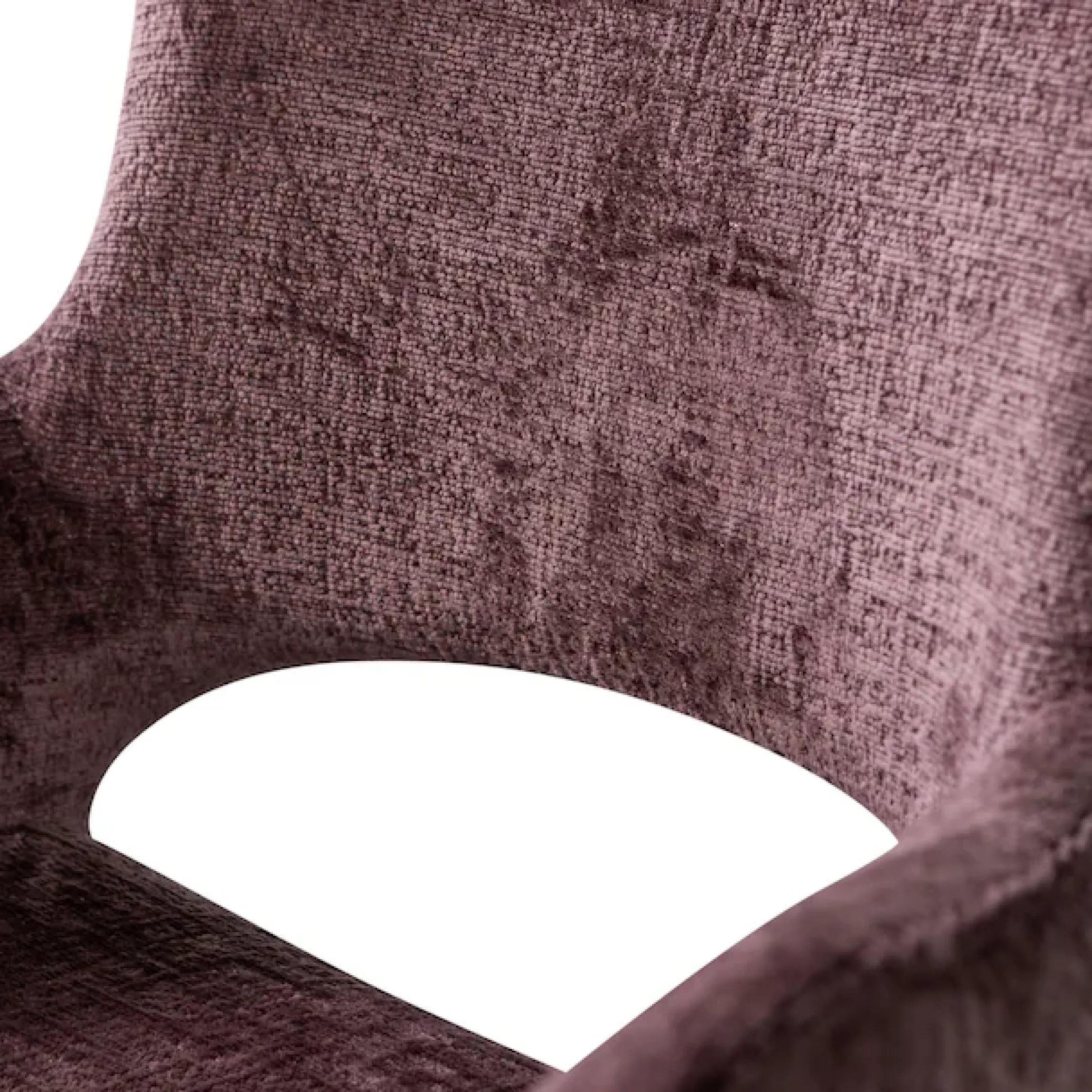 WOOOD Esszimmerstuhl »Eliva mit Grobstruktur-Velvetbezug und Metallgestell 58 x 82 x 58 cm« () Sehr hohe Verschleißfestigkeit, Drehmechanismus, Pfleiglicht