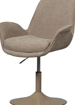 WOOOD Esszimmerstuhl »Marten mit Nova-Gewebtem Bezug höhenverstellbar, B 70 x T 66 x H 90 cm« () Metallgestell, Sehr hohe Verschleißfestigkeit, Tragkraft 120 kg