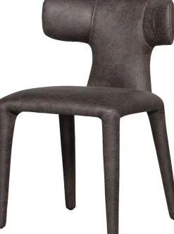 WOOOD Esszimmerstuhl »Permit aus Kunstleder komplett gepolstert H 78 x B 52 cm« (Set) 2 Stk.4-Fuß-Gestell, gepolstert, H 78 cm x B 52 cm