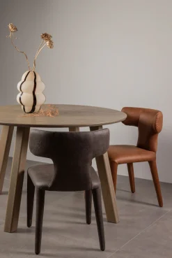 WOOOD Esszimmerstuhl »Permit aus Kunstleder komplett gepolstert H 78 x B 52 cm« (Set) 2 Stk.4-Fuß-Gestell, gepolstert, H 78 cm x B 52 cm