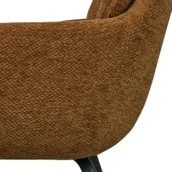 WOOOD Esszimmerstuhl »Runa Chenille-Bezug mit Metallgestell, H 82 x B 57 x T 59 cm« (Set) 2 Stk.(Set, 2 St)Tragkraft 120 kg, pfleigleicht Geringe Verschleißfestigkeit