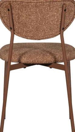 WOOOD Esszimmerstuhl »Valor Webstoff mit farblich passendem Metallgestell H77 x B46 x T56 cm« (Set) 2 Stk.(Set, 2 St) Tragkraft 120 kg, pfleigleicht, Hohe Verschleißfestigkeit