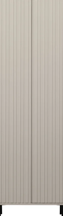 WOOOD Garderobenschrank »New Gravure, Mehrzweckschrank mit 5 Fächern« Gravure New Hochschrank von WOOOD mit Stauraum, Stil und Push-to-Open