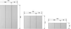WOOOD Highboard »Daily Hochkommode« Kommode mit Push-to-Open Funktion, H 110 cm x B 100 cm