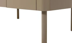 WOOOD Highboard »Gunnar FSC®-Mix Massivkiefer mit Dämpfung Funktion, 85 x 39 x 135 cm« Abgerundete Ecken, Tragkraft 15 kg pro Einlegeboden,sichtbare Maserung