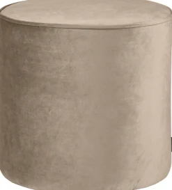 WOOOD Hocker »Sara« weich gepolstert, runde Form, H 46 cm x Ø 46 cm