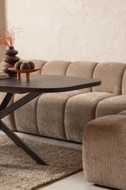 WOOOD Küchensofa »Mojo mit Bezug und Rückenlehne, B 164 x T 73 x H 83 cm« Ausgezeichnete Verschleißfestigkeit, Steppnähte, Tragkraft 150 kg
