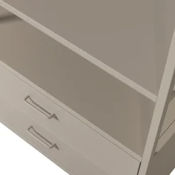WOOOD Kompaktgarderobe »Ferris mit offenem Kleiderbereich und 2 Schubladen« Tragkraft je Schublade 14 kg, schmale Ausführung