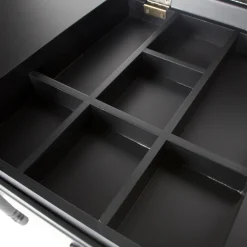 WOOOD Konsolentisch »Romy Massivkiefer und integriertem Klappspiegel B 75 x T 38 x H 78 cm« Versteckte Fachaufteilung, einfach zu montieren, sichtbare Maserung