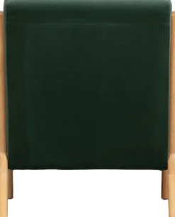 WOOOD Loungesessel »Mark mit Gewebtem Bezug und Gummibaumholz-Rahmen B 67 x T 82 x H 75 cm« Gute Verschleißfestigkeit, Tragkraft 135 kg, separates Rückenkissen