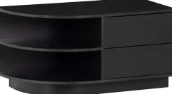 WOOOD Lowboard »Finca, Kommode mit abgerundeten Abschlussregal« mit modernem Push-to-Open-System, Breite 78 cm