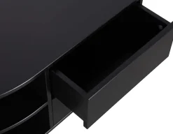 WOOOD Lowboard »Finca, Kommode mit abgerundeten Abschlussregal« mit modernem Push-to-Open-System, Breite 78 cm