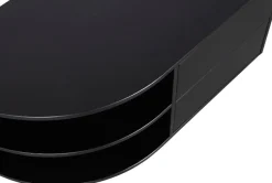 WOOOD Lowboard »Finca, Kommode mit abgerundeten Abschlussregal« mit modernem Push-to-Open-System, Breite 78 cm
