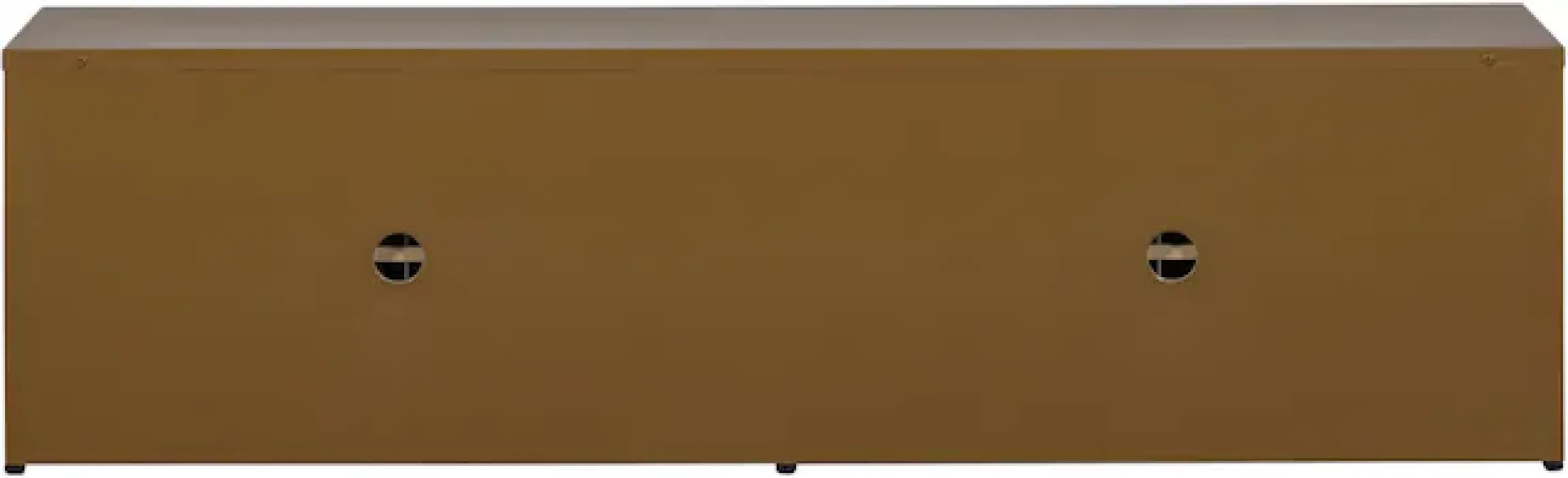 WOOOD Lowboard »Level Metall mit zwei Kabelöffnungen H 44 x B 160 x T 44 cm« Tragkraft 10 kg pro Boden, Gesamttragkraft 80 kg, Schutzlackiert