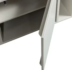 WOOOD Lowboard »Settle Down FSC®-Kiefernholz mit Druckmechanismus, H45 x B108 x T44 cm« Kabelöffnung, beidseitig montierbar, Schutzlackiert, Pfleigleicht