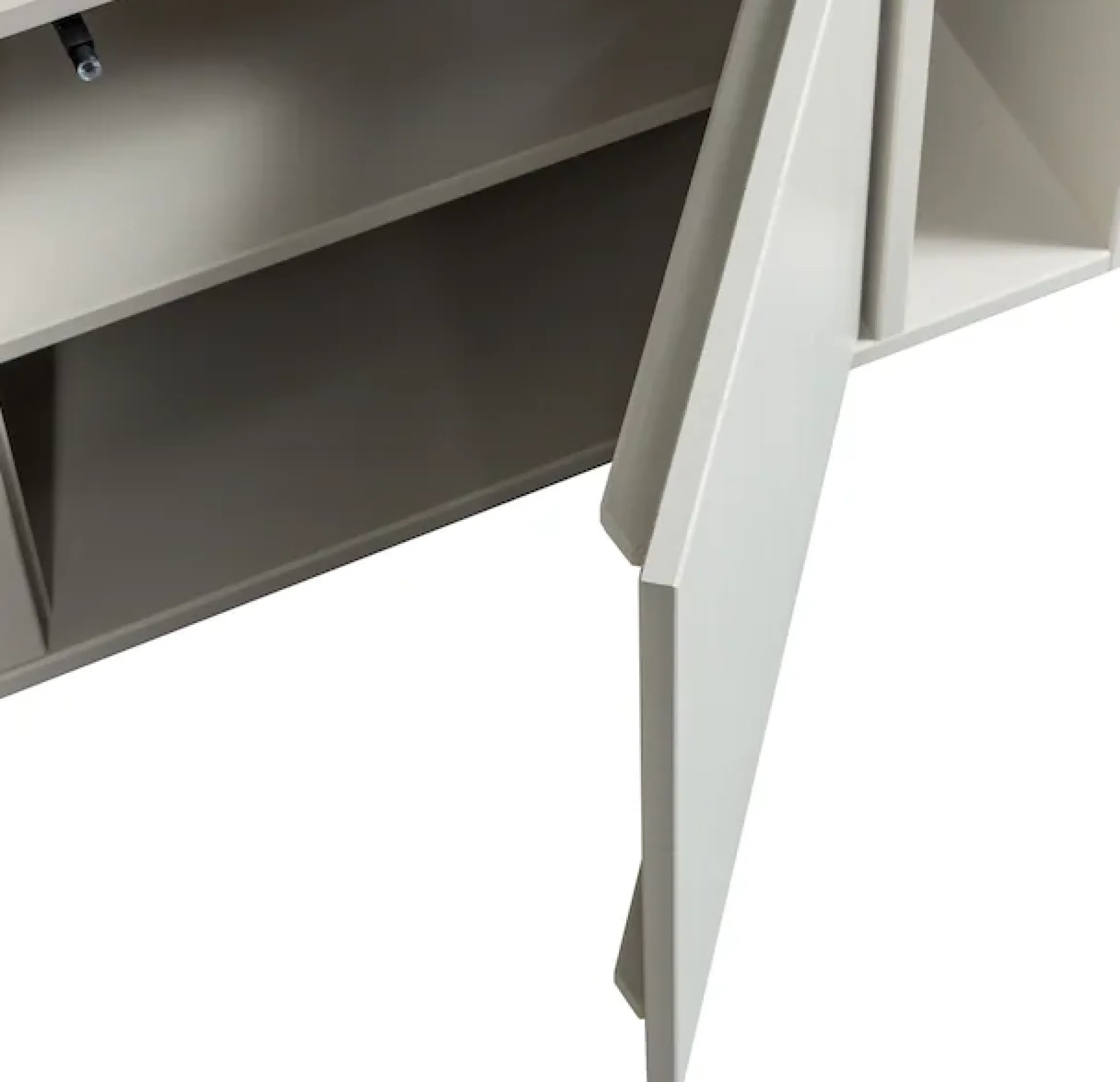 WOOOD Lowboard »Settle Down FSC®-Kiefernholz mit Druckmechanismus, H45 x B108 x T44 cm« Kabelöffnung, beidseitig montierbar, Schutzlackiert, Pfleigleicht