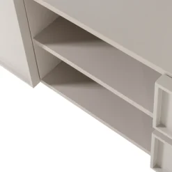 WOOOD Lowboard »Tours mit Melamin-MDF und Kabelöffnung« Tragkraft Deckplatte 80 kg, kratz- und hitzebeständige Oberfläche