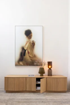 WOOOD Lowboard »WOOOD ZUMA TV-MÖBEL« Zuma TV-Kommode Eiche bietet Stil, Stauraum und einzigartiges Design